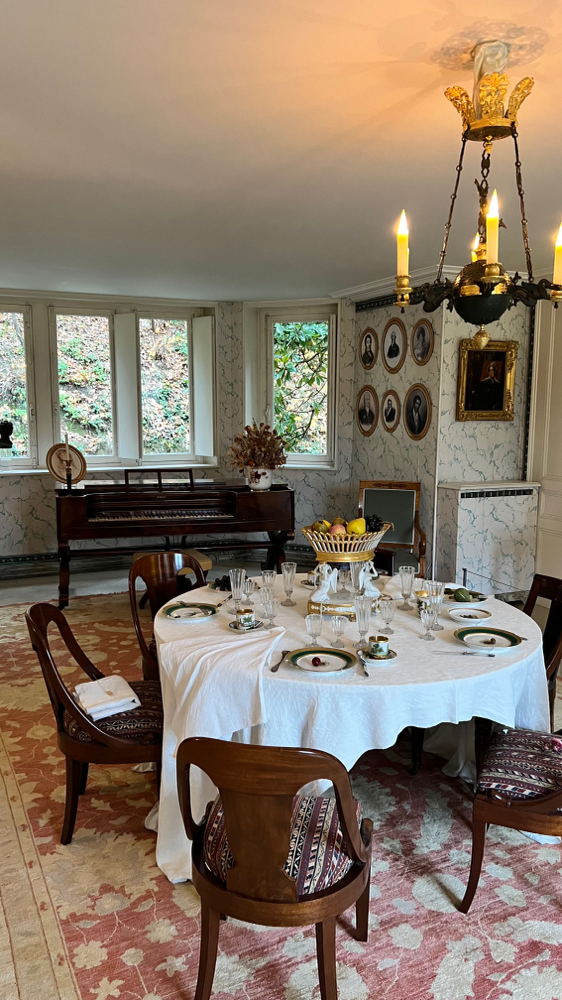La salle à manger de Chateaubriand