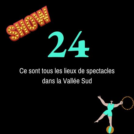 24 lieux de spectacles