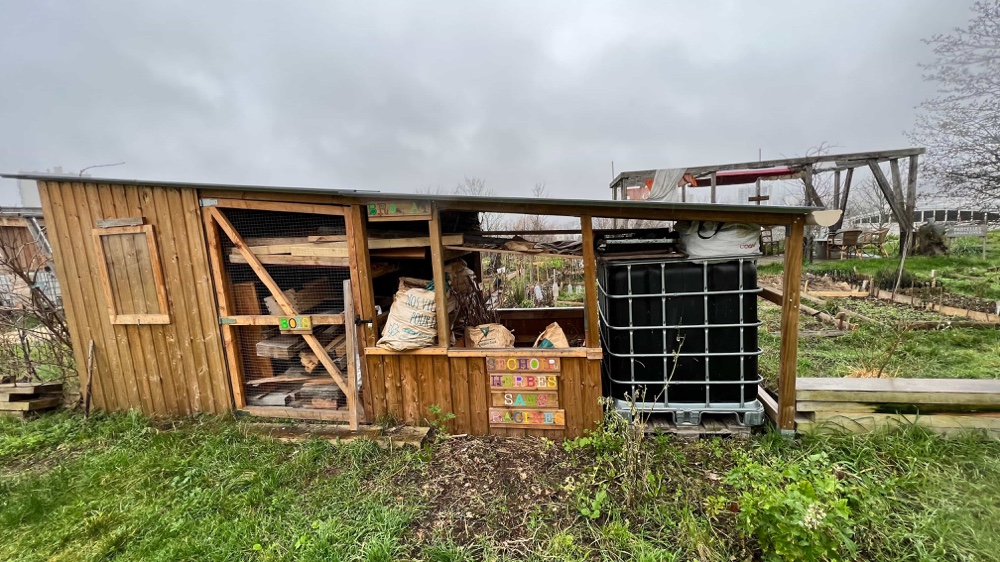 Le jardin partagé de l'Agrocité de Bagneux