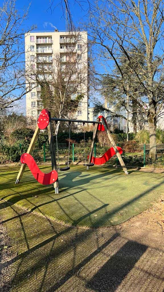 Balançoires du square de Wiesloch