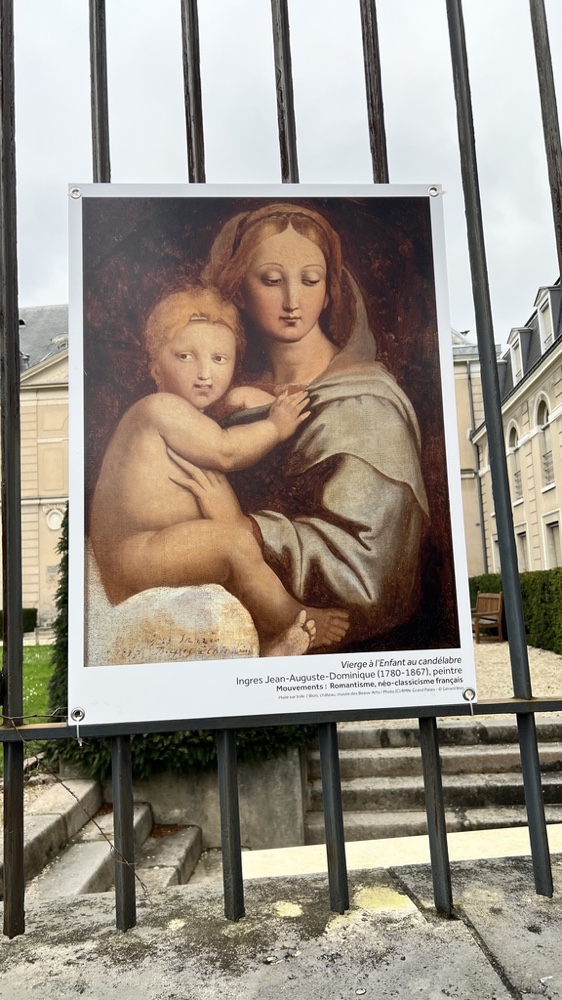 Vierge à l'enfant au Candélabre