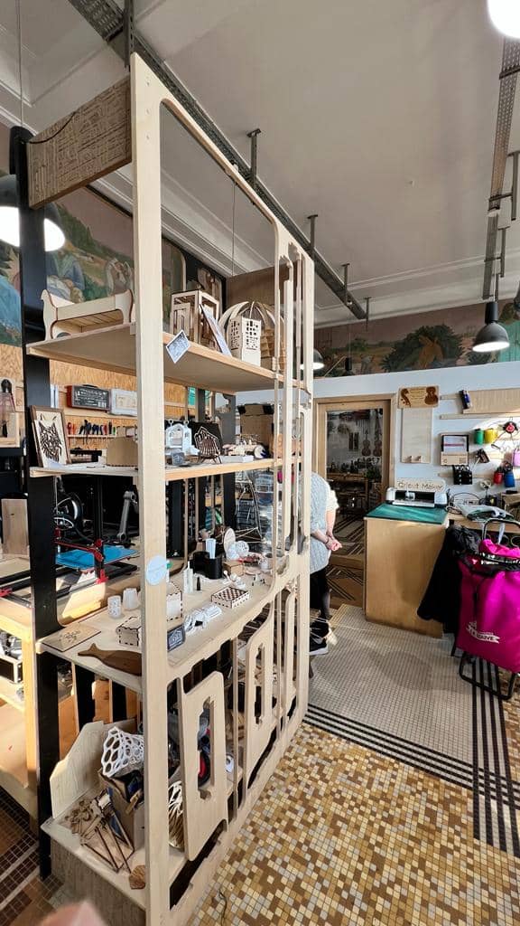 Salle du premier étage de La Tréso Malakoff