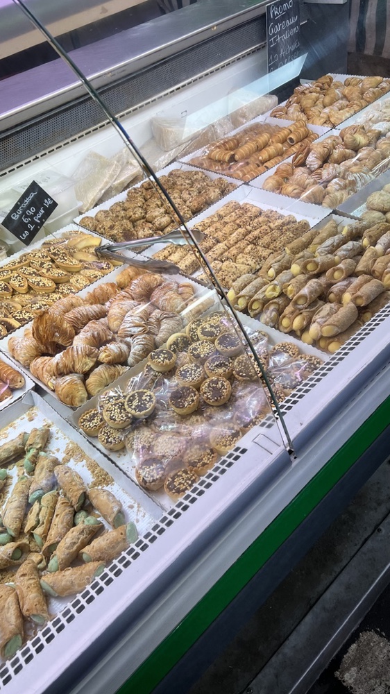 Les pâtisseries du marché