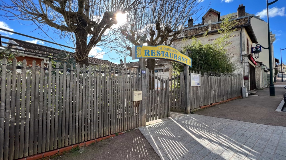 Entrée de la Guinguette Restaurant