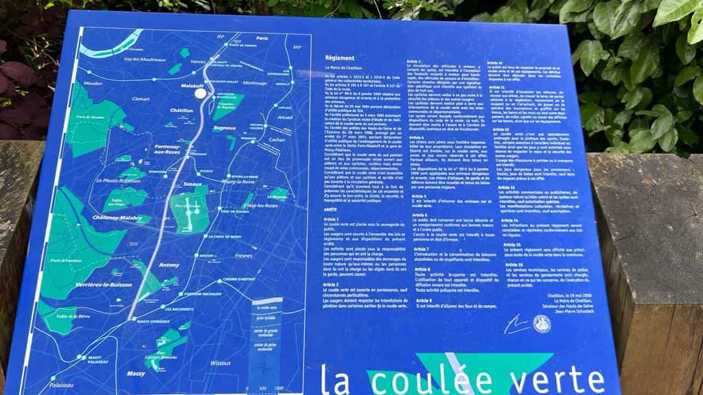 Règlement de la Coulée Verte