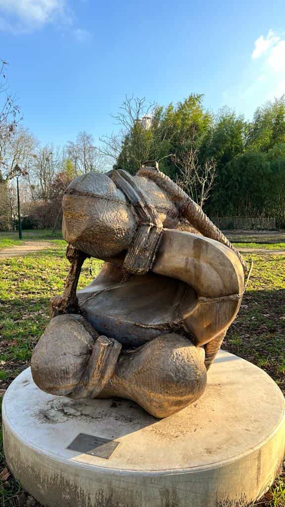 Statue réalisée par Adomas Raudys