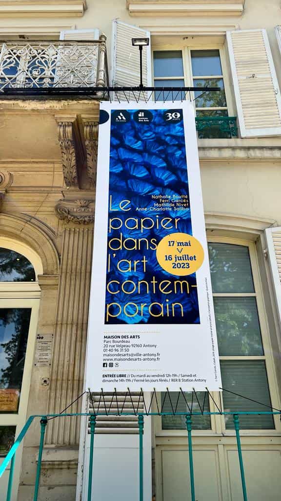 Exposition "Le papier dans l'art contemporain"