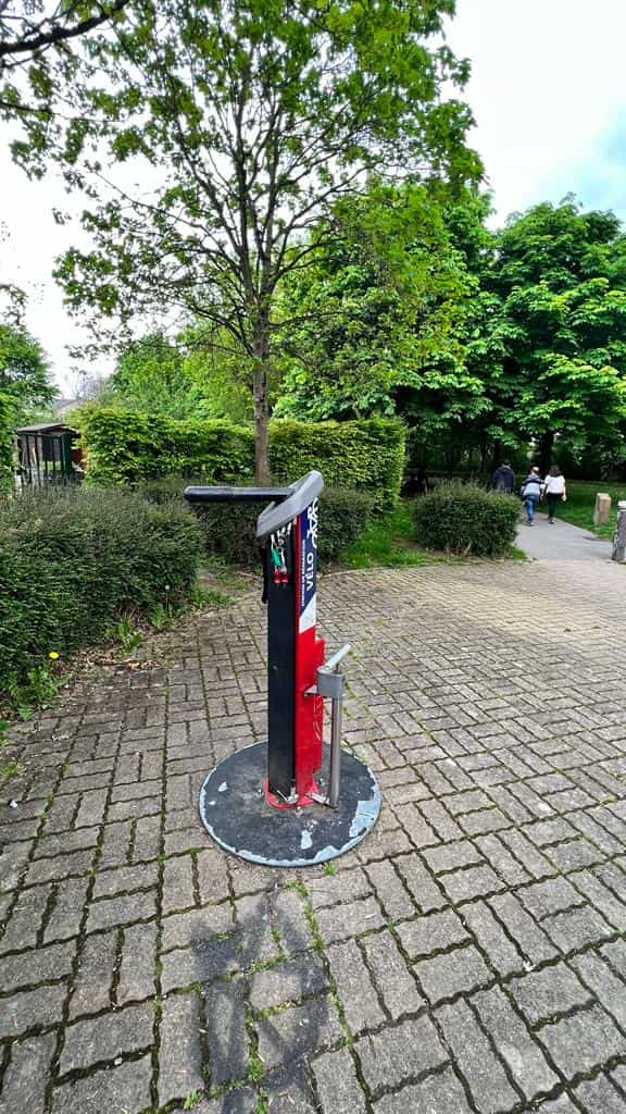 Aménagement pour les vélos