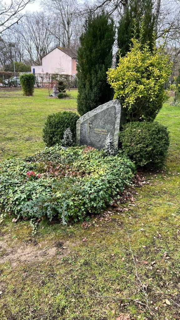 Tombe végétalisée