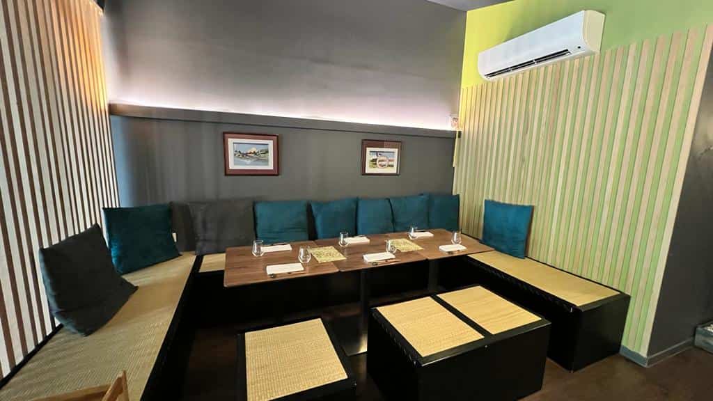 La salle de restauration au 1er étage