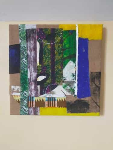 L'une des œuvres de Claudyne, artiste peintre.