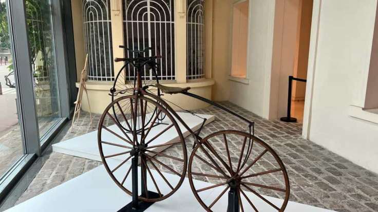 Exposition des vélos des Scéens