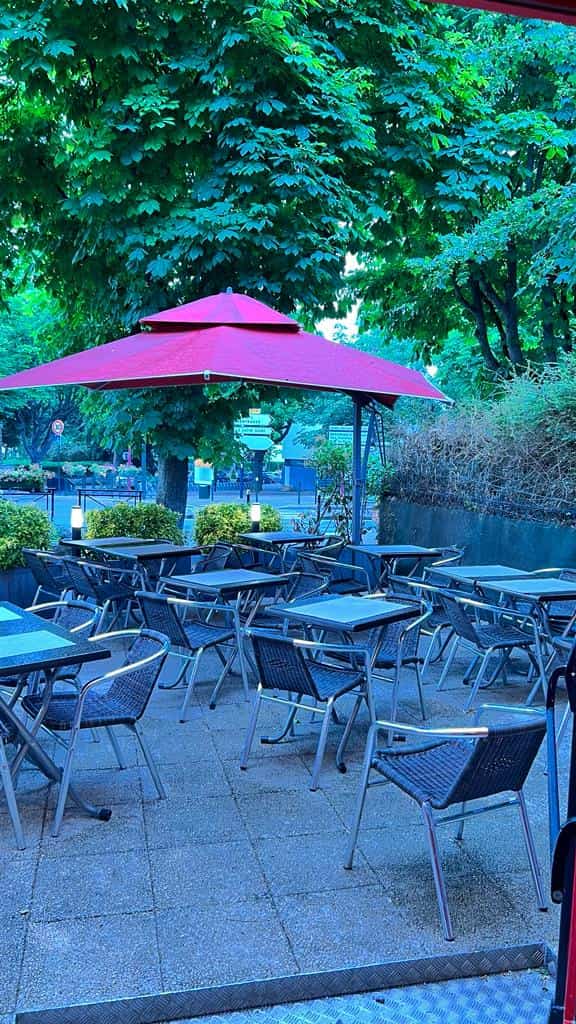 La terrasse du restaurant