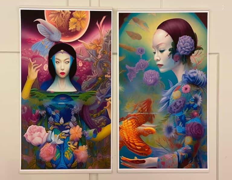 Portrait de Murasaki Shikibu