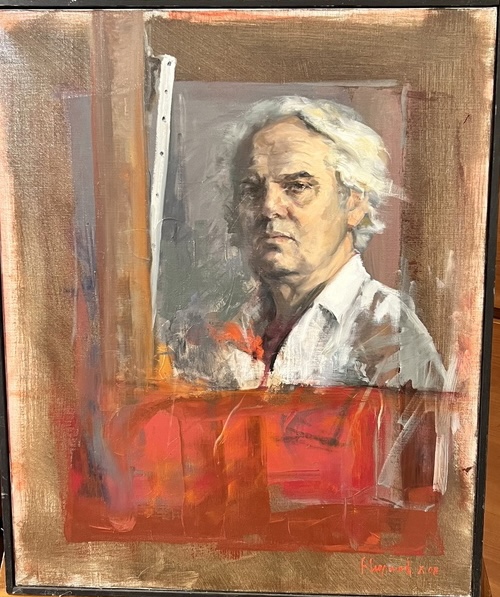 François Legrand, autoportrait