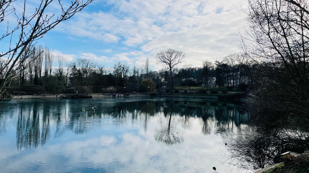Vue de l'étang Colbert