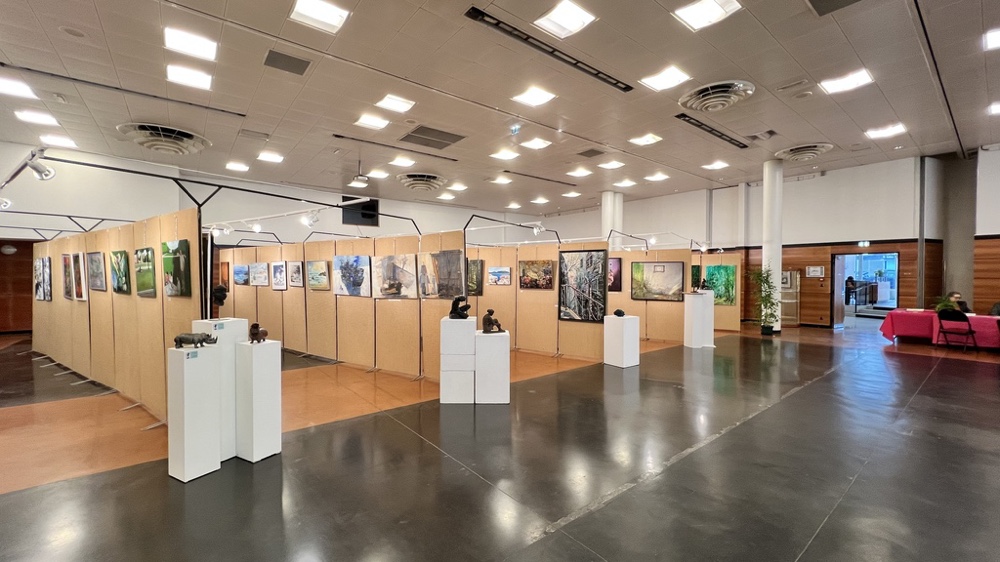 Les allées du 54e salon "Île-de-France"