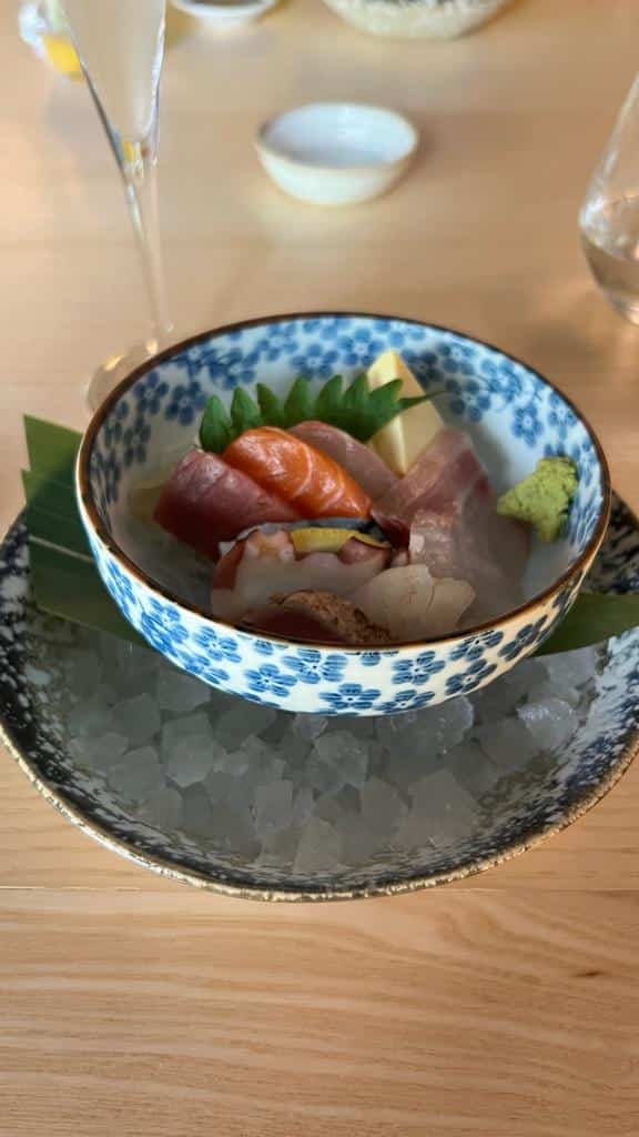 Otsukuri, assortiment de sashimis