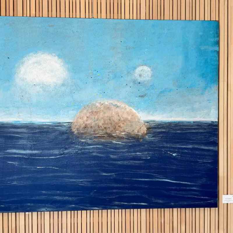 Pascal Lassarre à l’Espace Rosa Bonheur : un voyage entre peinture, poésie et&nbsp;mystère