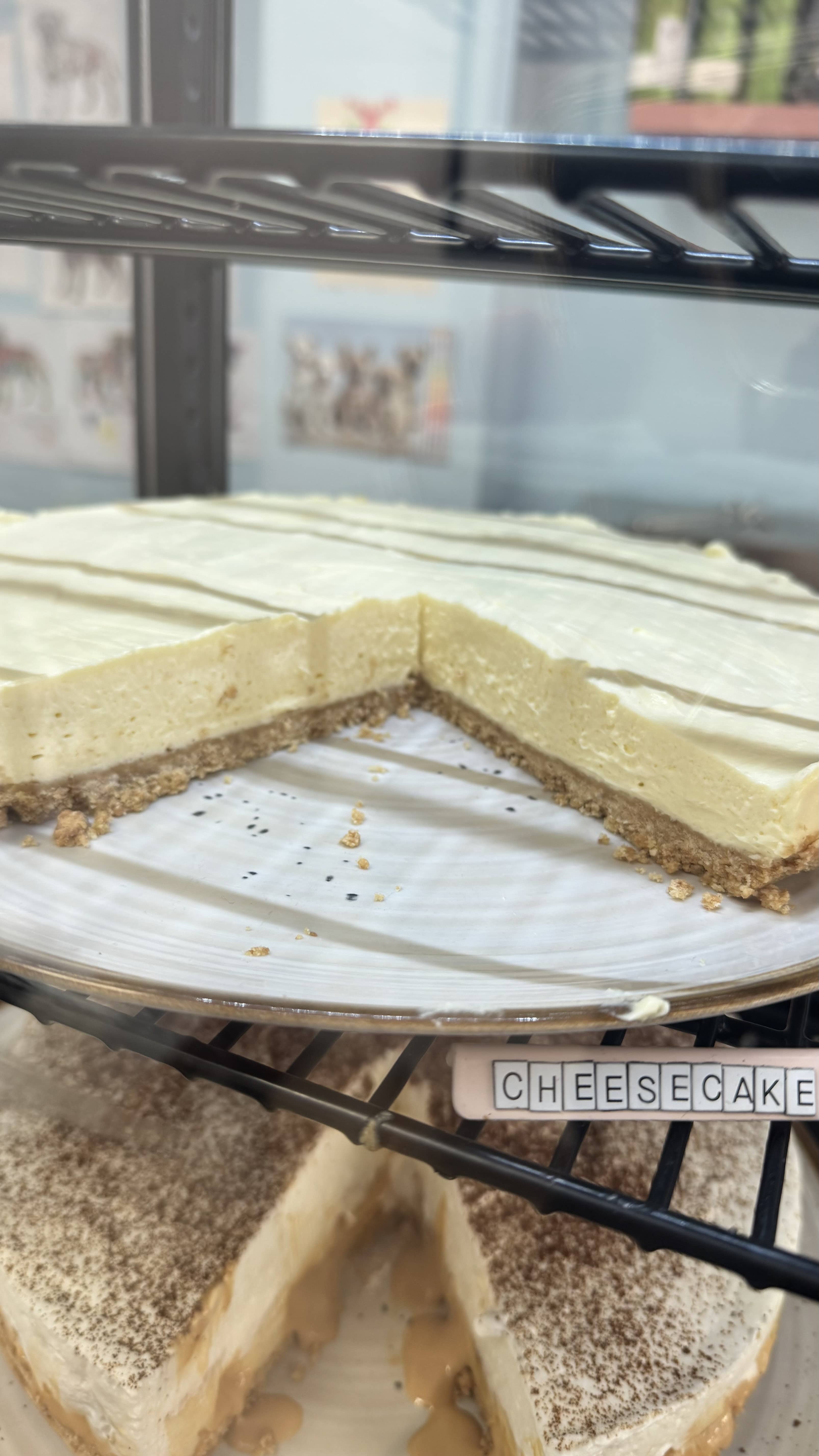 Cheese cake maison du Gaia Coffee à Fontenay-aux-Roses